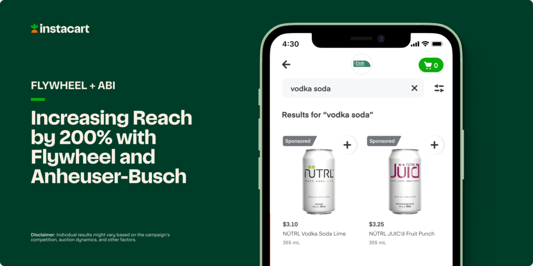 Working with Instacart Ads: Flywheel + Anheuser-Busch Success Story